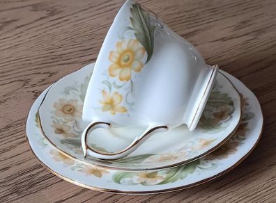 Vintage Duchess Greensleeves Tea Trio Set