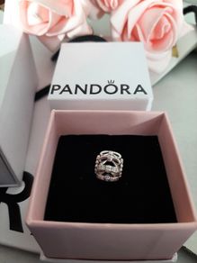Brand new genuine Pandora sterling silver bows charm