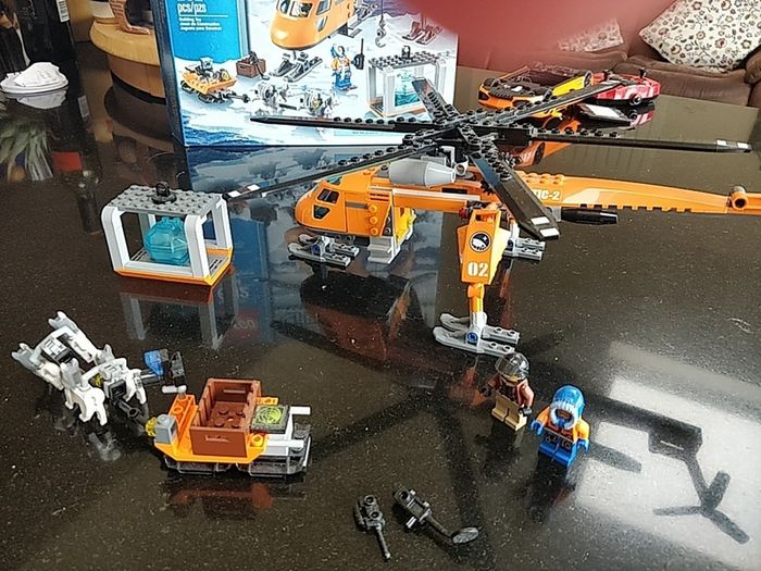 Lego City Arctic Helicrane