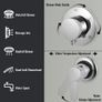 5 in 1 Shower Tower Panel fashion Stainless Steel with shower screen Bathroom electric shower (FREE SHIPPING) Image 2