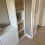 White IKEA Kallax unit including 2 baskets and 2 drawers Image 2
