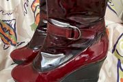 Jose Saenz Leather Wedges