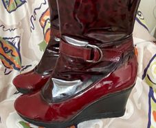 Jose Saenz Leather Wedges