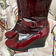 Jose Saenz Leather Wedges
