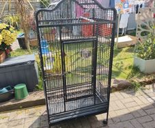 large bird cage