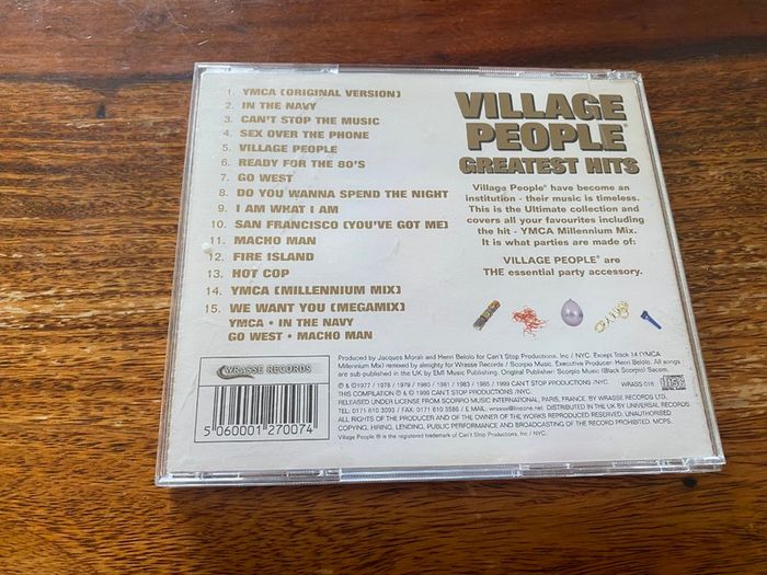Village People Greatest Hits CD