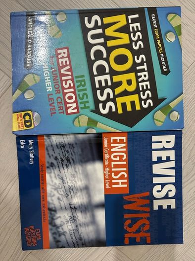 Less stress more success junior cycle books