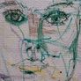 Original Art Sinead O'Connor portrait Drawing of Sinead Oconnor Image 3