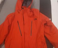 north face mens  red jacket