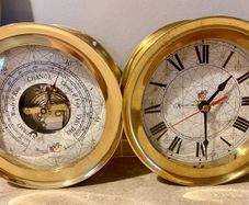 Clock and Barometer Set
