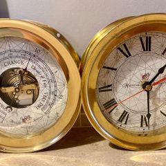 Clock and Barometer Set