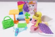 Blind Bag Surprise Pet Crystal Butterfly Princess Unicorn Pony Figure Rare Collection