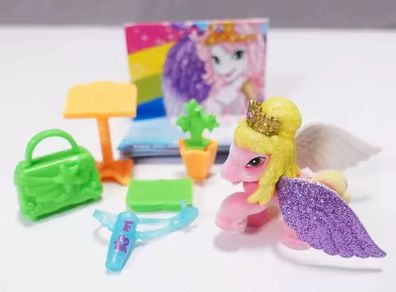 Blind Bag Surprise Pet Crystal Butterfly Princess Unicorn Pony Figure Rare Collection