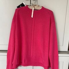 Designer Marbella/emme which is a sister company of designer brand maxmara rose pink wool Jumper BRAND NEW