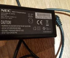 Nec May-bh0010 Ac Adapter 5.4vdc 650ma Used Power Supply