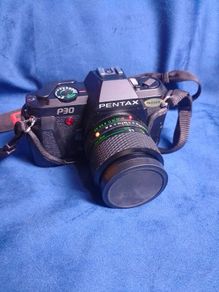 Vintage Pentax P30 35mm Film SLR Camera with 35-70mm Zoom Lens