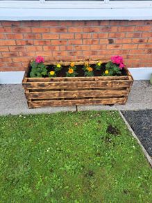 Handmade Wooden Flower Planter Boxes