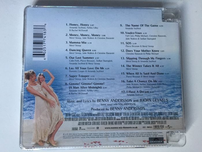 Mamma Mia! [2008] (CD Movie Soundtrack Album)