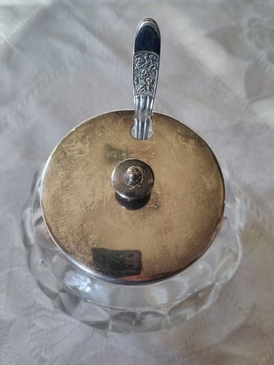 Vintage sugar bowl Yeoman Plate E.P.N.S.