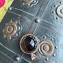 9ct / 9k Gold Large Smokey Quartz Pendant Image 7