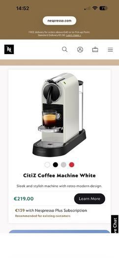 Nespresso CitiZ
