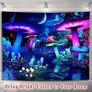 Glow in the Dark Tapestry, Tapestry, Tapestry Wall Tapestry Bedroom, UV Tapestry Wall Hanging, Aesthetic Tapestry Home Decorationfor Living Roombedroom 150 cm x 130 cm (FREE POSTAGE) Image 4