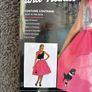 Halloween Costume: Dark Pink Poodle Skirt and Necktie Image 2