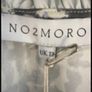 blouse Bnwt Irish brand No2moro size 12 khaki patterned long sleeve top Image 3