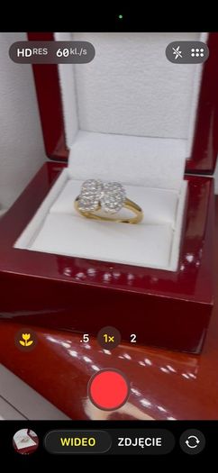 Diamond Cluster Ring