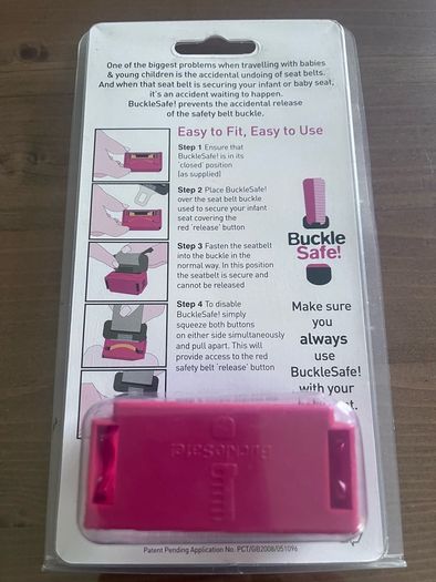 Buckle safe car seat belt buckle guard