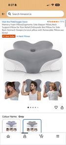 Ergonomic memory foam pillow (originally 32 EUR)