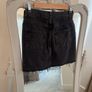 Topshop Black Wash Denim Skirt size 8 Image 3