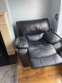 leather recliner