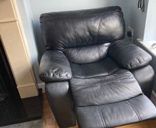 leather recliner