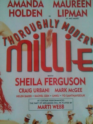 Poster in frame of Thoroughly Modern Millie