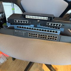 Selection of TP Link gigabit network switches