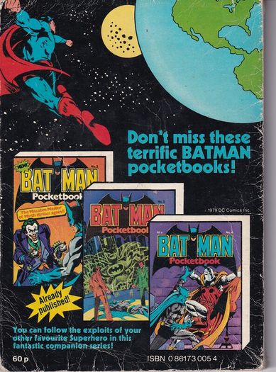 Superman Pocketbook #8 Legion Of Super Heroes 1979 Egmont Publishing