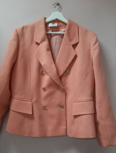 ladies jacket peach