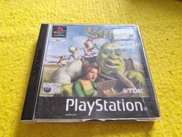 Shrek Treasure Hunt PlayStation1 Ps1 PlayStation2 Ps2 games Original