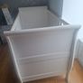 Mia Sleigh cot Mamas &Papas &mattress Image 7