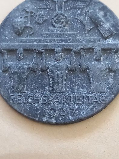 German reichsparteitag medal 1937