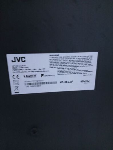JVC 50 inch tv
