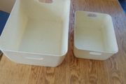 Plastic Storage Containers x 2 for Sale
