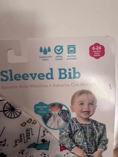 Silicone Bib - Grey Hearts