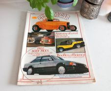 Custom Car ,Car Rally Sport Britain Old Car Magazine may 1984  van truck vintage display decor book