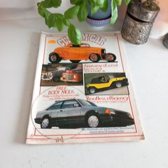Custom Car ,Car Rally Sport Britain Old Car Magazine may 1984  van truck vintage display decor book