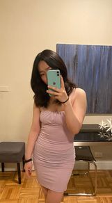 Violet party dress