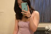 Violet party dress