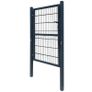 2D Fence Gate (Single) Anthracite Grey 106 x 190 cm Image 3