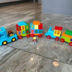 Duplo - Train and garbage truck
